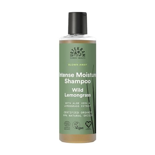 Image of Urtekram Shampoo - Wild Lemongrass - Intense moisture - 250 ml, Vegan, Organic, Natural Origin