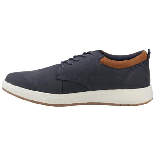 Image of Hush Puppies Male Bowen Lace Up, Navy,7