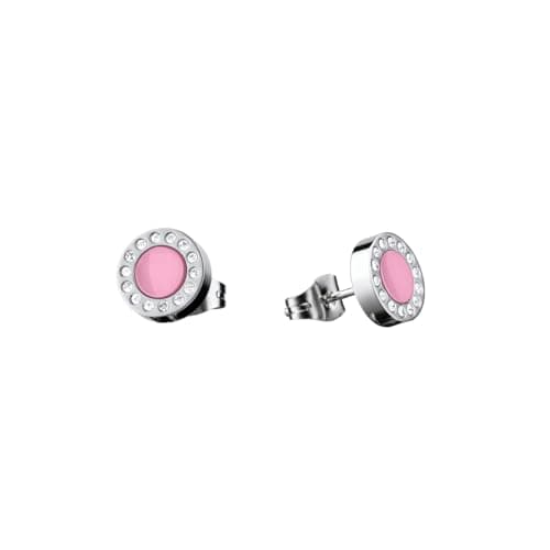 Image of BERING women's earrings in shiny silver - Arctic Symphony Collection with stainless steel - 707-1120-05