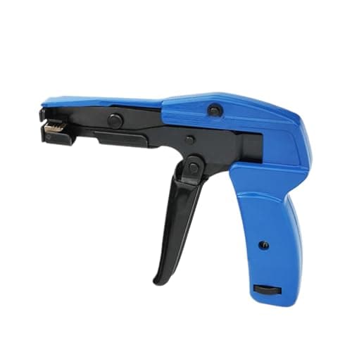 Image of Cable Tie Tool, Cutting Tool for Nylon Cable Ties, Ergonomic Tensioner for Electricians, Technicians, Garden, Automotive, Server Room, Car Equipment, Computer Industry, Industrial Warehouse Data