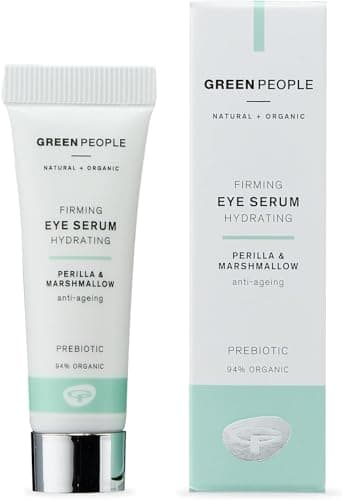 Image of Green People Firming Vitamin C Eye Serum - Natural & Organic, For Sensitive Skin - Paraben & Alcohol Free Skincare - Non-Sticky, Cruelty Free & Vegan, 10ml
