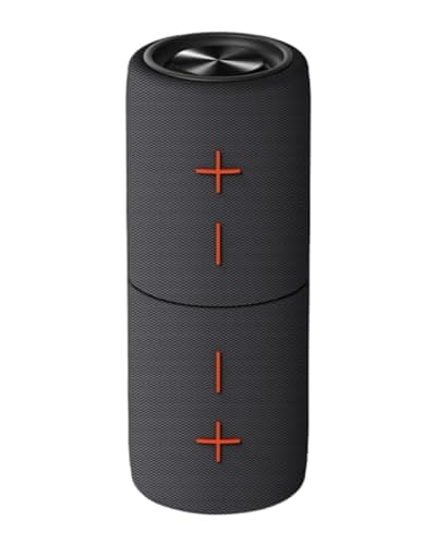 Image of Mobitel Spark Dual Bluetooth Speaker, Portable Wireless Speaker with 20W Stereo Sound, 2-in-1 Detachable Design, Bluetooth 5.0, TWS Pairing, IPX5 Waterproof, RGB Light, FM Radio, USB-C/TF/AUX