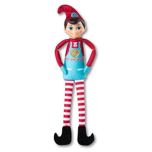Image of The Elf on the Shelf Official Elf Mates Chef: Adorable 12" Boy Elf from cuddly friend here to make your Christmas truly magical