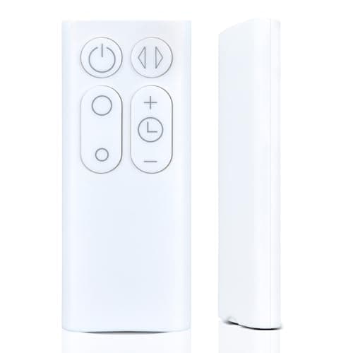 Image of WKOLF New Replaced Remote Control for Dyson Cool Tower Fan AM06 AM07 AM08, Part NO.965824-01 965824-02 (White), Without Magnetic Function, No Setup Required