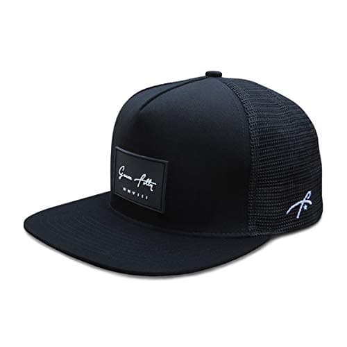 Image of Grace Folly Trucker Hat for Men & Women. Snapback Mesh Caps Black