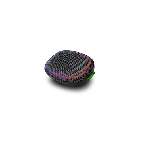 Image of Muse Mini, Portable, Bluetooth Speaker, (M-330 DJ) Stereo pairing, Multicolor ambient light, Hands Free, 5 watts,
