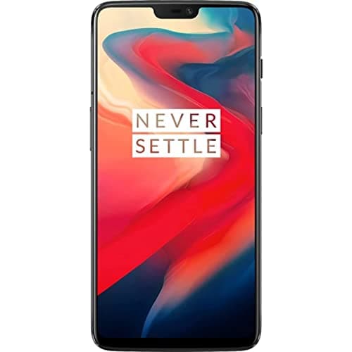 Image of OnePlus 6 (Dual SIM) 128 GB Android 8.1 Oreo/Oxygen UK Version SIM-Free Smartphone - Midnight Black (Certified Refurbished)