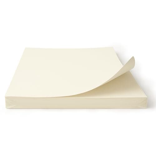 Image of JamJar Print Ivory Coloured Paper | 100 Sheets A4 120gsm | Made in The UK | Smooth for Home & Office Art, Writing, Printing and Children’s Crafts