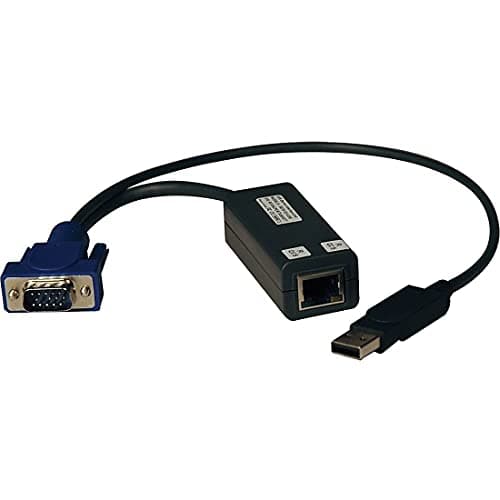 Image of TRIPP LITE KVM Switch USB Server Interface Unit HD15 USB RJ45, 8 Pack (B078-101-USB-8)
