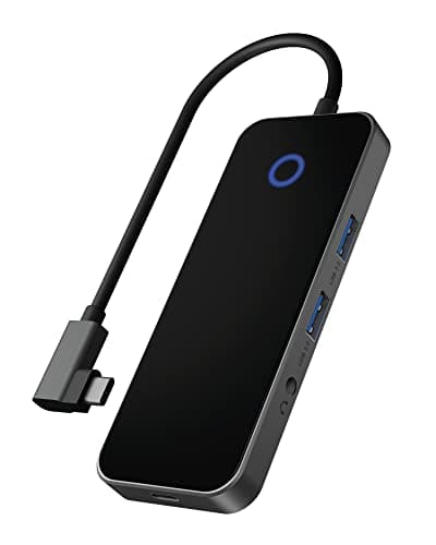 Image of ICY BOX USB-C Docking Station (8-in-1) with 1x HDMI (4K 30Hz), 3x USB 3.0 HUB, 100W Power Delivery, Card Reader, Audio for Laptop, MacBook, iPad Pro or Android Tablet/Smartphone