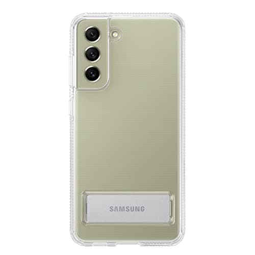 Image of Samsung Galaxy S21 FE Clear Standing Cover - Official Samsung Original Case - Transparent