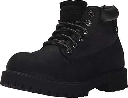 Image of Skechers Men's Sergeants - Verdict-4442 Warm Lining Chelsea Boots, Brown Bol, 8.5 UK