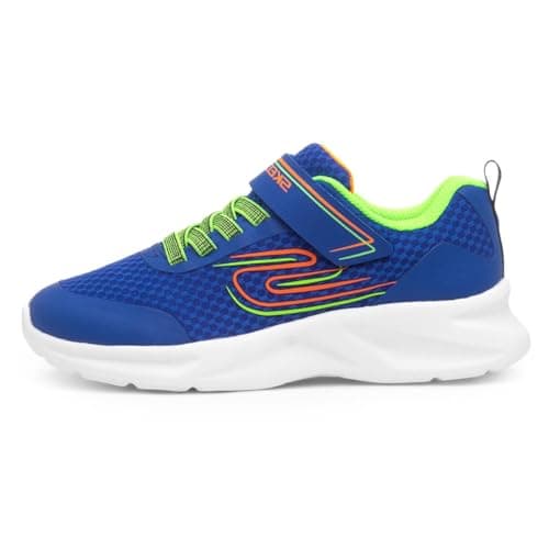 Image of Skechers Dynamatic Swift Tread Kids Blue Trainer - Size 1.5 - Blue