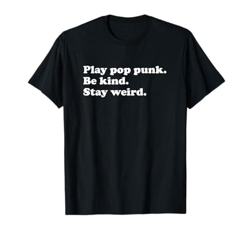 Image of Men Women Teens Boys or Girls Funny Pop Punk T-Shirt