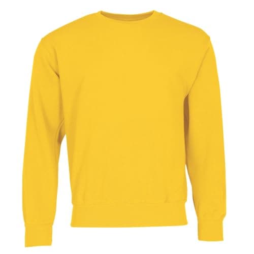 Image of Fruit of the Loom Classic Set-In Sweatshirt SS200 (L, Sunflower)