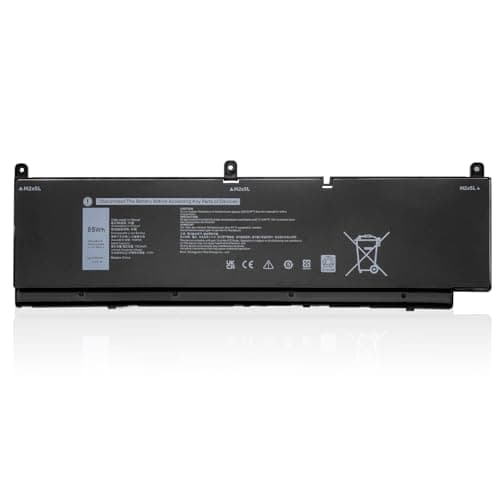 Image of 95Wh PKWVM Laptop Battery Compatible with Dell Precision 7550 7750 7560 7760 Series Workstation Notebook C903V CR72X 0CR72X 17C06 068N03 447VR 0447VR P44E P93F P44E001 P44E002 P93F001 P93F002