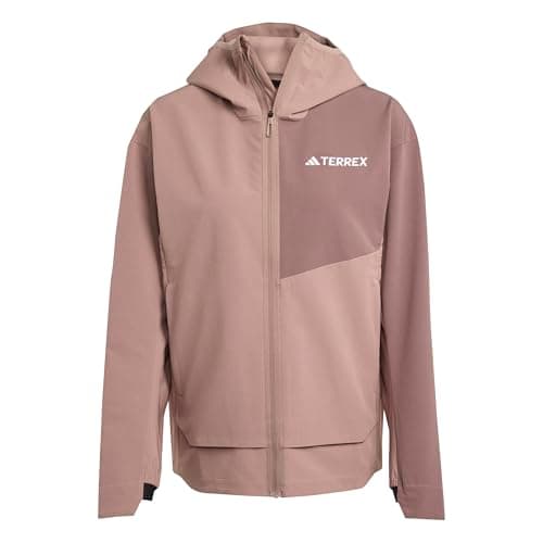 Image of adidas Women's Terrex Multi Soft shell Jacket, trace brown, M
