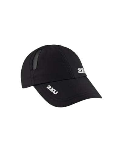 Image of 2XU UK Unisex Run Cap, Black, OSFA