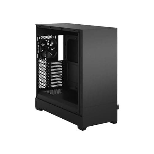 Image of Fractal Design Pop XL Silent Black – Solid - Bitumen side panels and sound-dampening foam - Four 120 mm Aspect 12 fans included – E-ATX Silent Full Tower PC Case