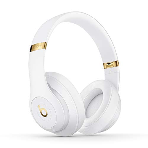 Image of Beats Studio3 Wireless Noise Cancelling Over-Ear Headphones - Apple W1 Headphone Chip, Class 1 Bluetooth, Active Noise Cancelling, 22 Hours Of Listening Time, Built-in Microphone - White