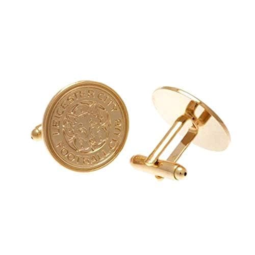 Image of Leicester City F.C. Gold Plated Cufflinks Official Merchandise