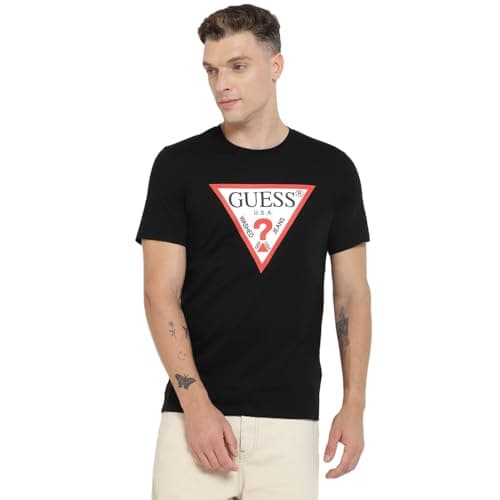 Image of Guess CN SS Original Logo TEE