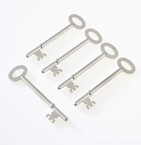 Image of FB2 Key Genuine Original Fire Brigade Mortice Lock Keys, Pack of 5 (5)