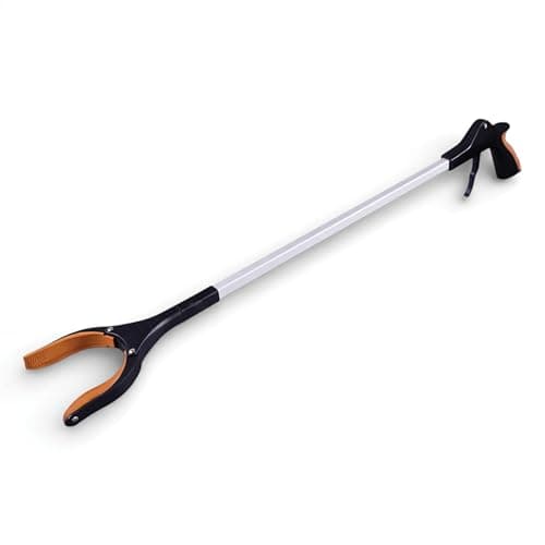 Image of Aidapt 35 inch Handy Reacher Grabber Tool, Litter Trash Picker with Extra Long Arm. with Magnetic Tip. Mobility Aid for Reaching. Lifting Assistance. Rubbish Tongs, Garden Grabber. Arm Extension