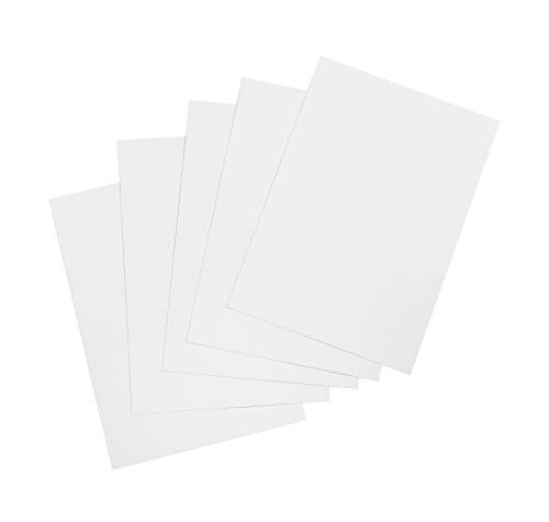 Image of 5 Star Binding Combs Covers 250 Micron A4 Clear PVC Plastic Covers (Pack of 100)