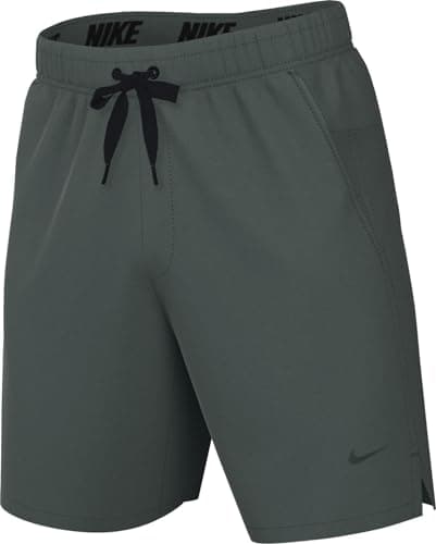 Image of Nike Dri-Fit Unlimited Woven 7 in UL Men's Shorts, Vintage Green/Black/Vintage Green, DV9340-338, S