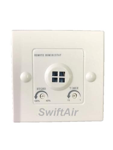 Image of Swiftair Humidity sensor + Timer if needed Extractor Fan Inline Fan Bathroom Run On Timer SHUMID 1361