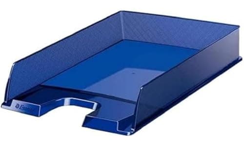 Image of Esselte 623600 Letter Tray Euro Post - Dark Blue