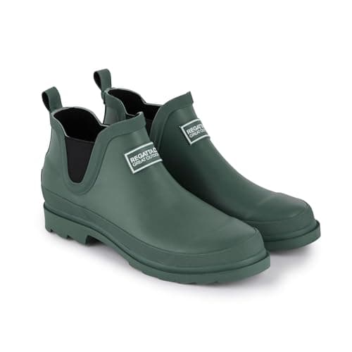 Image of Regatta Women's Harper Low Cut Wellington Boots Foam In sock Outdoor Footwear