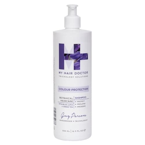Image of MHD Colour Protection Shampoo for Coloured Hair | 500ml Colour Shampoo Protect & Preserve Colour for Women & Men | Suphate Free & Vegan for Color Treated Hair