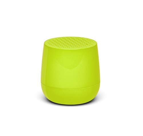 Image of Lexon MINO+ Portable Bluetooth Mini Speaker with HD sound, Rechargeable and Pairable - Yellow Fluo