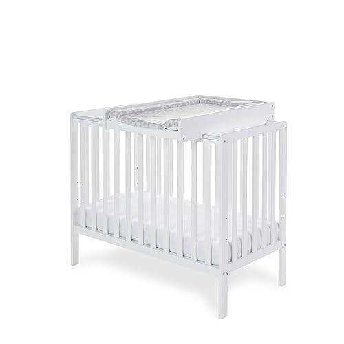 Image of Obaby Space Saver Cot Top Changer – White – Compact Changing Station for Space Saver Cots