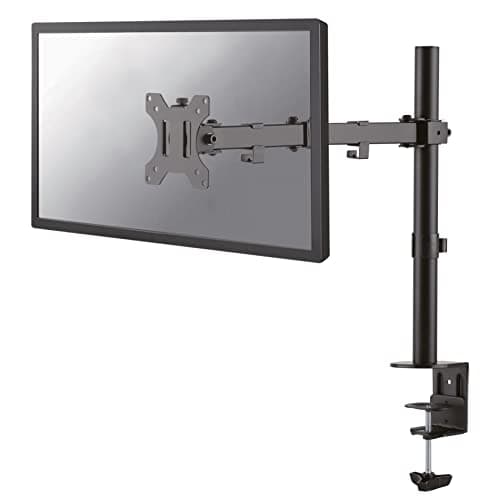 Image of Newstar FPMA-D550BLACK Full Motion Desk Mount (clamp & grommet) for 10-30" Monitor Screen, Height Adjustable - Black