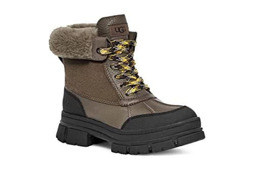 Image of UGG Women's Ashton Addie Snow Boot, Slate, 3 UK