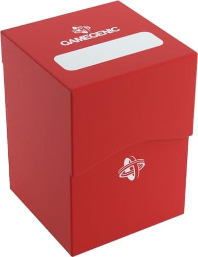 Image of Gamegenic 100-Card Deck Holder, Red,GGS25034ML