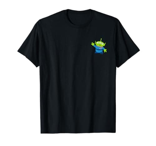 Image of Disney and Pixar's Toy Story Alien Pocket Logo T-Shirt