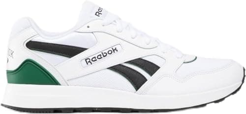 Image of Reebok Unisex Adult GL1000 FTWWHT/CBLACK/DRKGRN 10.5