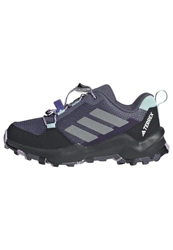 Image of adidas Unisex Kids Terrex AX4S Speed Lacing Hiking Shoes Kids, preloved Violet/Matte Silver/Powder Plum, 3.5 UK