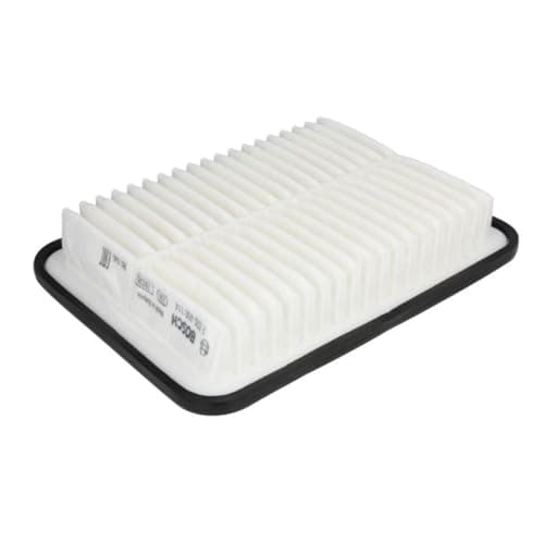 Image of Bosch S0114 Car Air Filter - Separates Particles from the Air Intake - Moisture-resistant plus High Tensile Strength