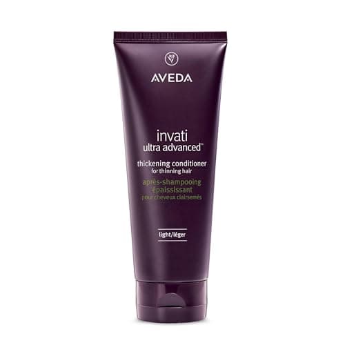 Image of Aveda Invati Ultra Advanced Thickening Conditioner Light | Step 2 of 4 | Reduces Hair Loss by 77%* | for Fine to Medium Thinning Hair Types | Normal to Oily Scalp | 96% Naturally Derived**, 200ml