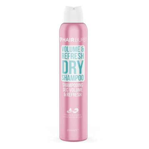 Image of HAIR BURST Volume & Refresh Dry Shampoo — No White Residue, Revitalising Hair with Added Texture & Root Lift, Absorbs Excess Oils, Enriched with Hydrolysing Wheat Protein & Panthenol