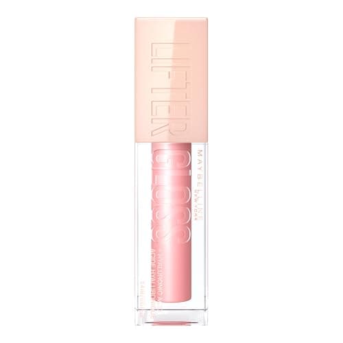 Image of Maybelline Lifter Gloss, Hydrating Lip Gloss with Hyaluronic Acid, Creates Fuller-Looking, Shiny, Moisturised and Plumped Lips. Non-sticky, Shade: 006 Reef (Coral)