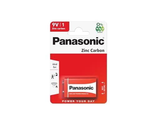 Image of Panasonic 1148 Zinc 6F22R 9 V Special Power Battery
