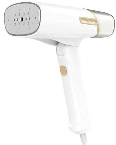 Image of BEAUTURAL 1400W Foldable Handheld Garment Steamer, Portable Clothes Wrinkle Remover for Home and Travel, Fast Heat-Up Fabric Steamer