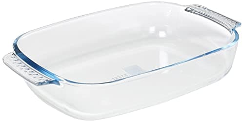 Image of Pyrex Borosilicate Glass Rectangular Roaster, 30 x 20cm