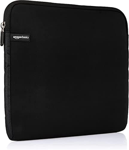 Image of Amazon Basics 14 inch Laptop Sleeve Case - Black